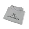 thumbnail image 4 of Snowmobiling Snowmobiler Wife Girlfriend Hoodie, Gifts, Hooded Sweatshirt, 4 of 4