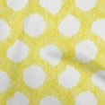 thumbnail image 1 of oneOone Silk Tabby Yellow Fabric Asian Ikat Craft Projects Decor Fabric Printed By The Yard 42 Inch Wide, 1 of 4