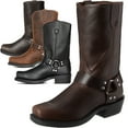 thumbnail image 2 of Men's Boots- Comfortable Pull-On Design with Decorative Buckle, 2 of 8