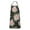 Pioneer Flower Floral, variant on Pioneer Flower Floral Print Pattern Apron-Garden Aprons for Women with Pockets-Cotton Linen Waterproof Kitchen Cooking Gardening Aprons Adjustable for Kitchen,Cooking,BBQ and Salon 33x27 Inch
