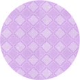 thumbnail image 1 of Ahgly Company Machine Washable Indoor Square Transitional Violet Purple Area Rugs, 3' Square, 1 of 7