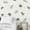 thumbnail image 1 of Gwong Decoración hogareña 6pcs hojas verde autoadhesivo pegatina de pared kindergarten papel tapiz decoración del hogar Gwong 21000794, 1 of 7