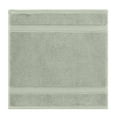 thumbnail image 4 of Authentic Hotel and Spa  Turkish Cotton 6-piece Towel Set White/Green, 4 of 5