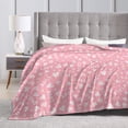 thumbnail image 4 of KLL Fleece Blanket Plush Throw Blanket Love ,Soft Fuzzy Cozy Flannel Blanket for Couch Sofa Bed.(40"x30" ), 4 of 7