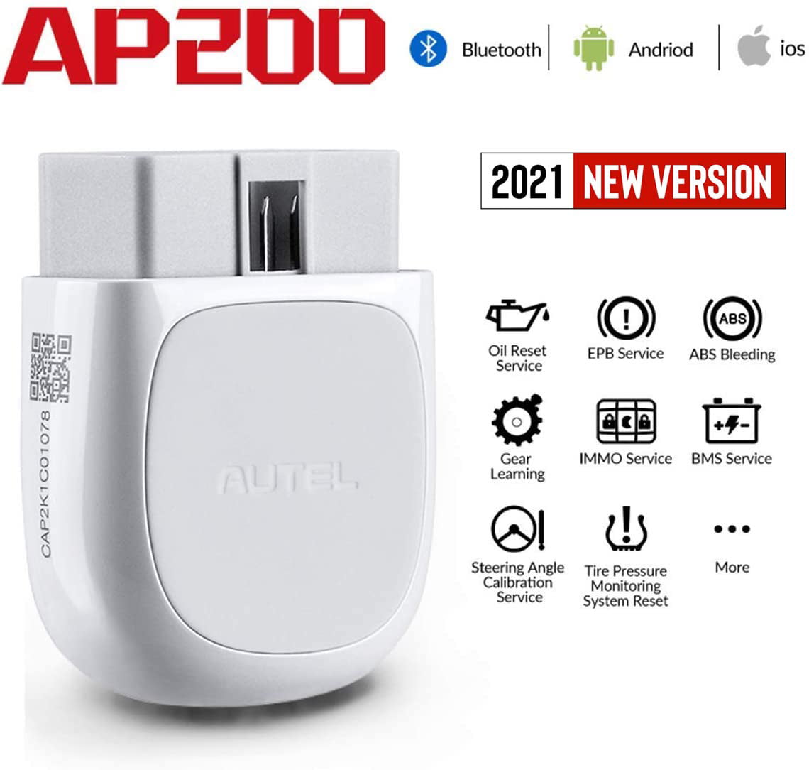 Autel Maxi AP200 Wireless Diagnostic Interface OBD2 Scanner Bluetooth Adapter US 