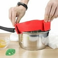 thumbnail image 3 of Passoire à Clip pour Casseroles et Poêles, Passoire à Encliqueter Fabriquée par la FDA, Silicone Résistant à la Chaleur, Facile à Utiliser et à Ranger, Lavable au Lave-Vaisselle, 3 of 7
