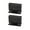 180 degrees, variant on Giaone 2Pcs Stainless Steel Glass Door Cabinet Clip Glass Shower Door Hinges