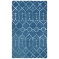 thumbnail image 2 of SAFAVIEH Himalaya Darin Geometric Wool Area Rug, Navy/Silver, 2'3" x 4', 2 of 11