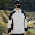 thumbnail image 5 of Chaqueta de Montañismo de otoño para hombre, ropa deportiva para ciclismo, ropa deportiva con bloqueo de Color, chaqueta de asalto impermeable y neutra a prueba de viento, 5 of 5