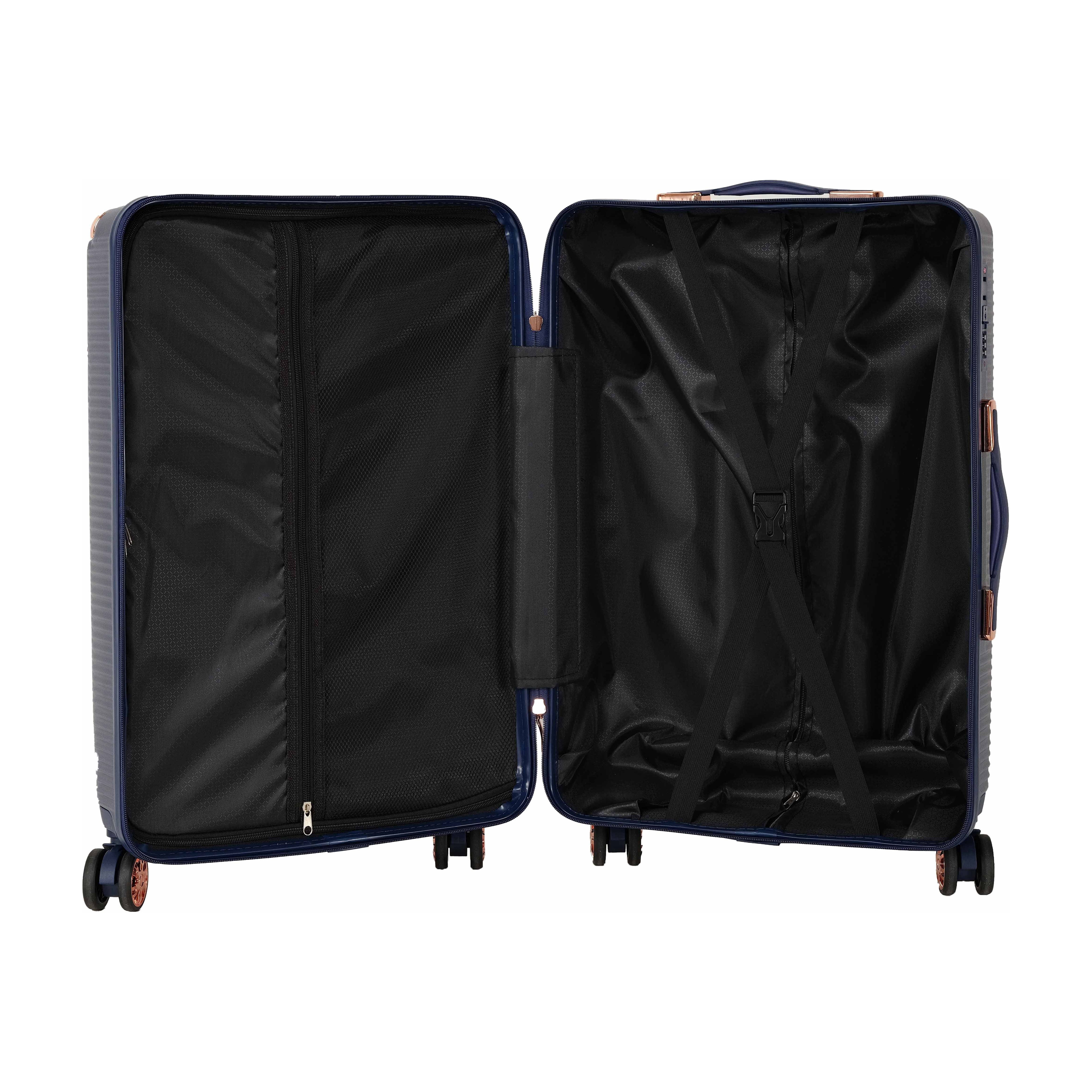 4-Piece Hard Luggage, 360°Dual Rotating Four-Wheel Luggage, Password Lock