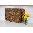 thumbnail image 4 of Lipper International Acacia End Grain Chopping Block With Inset Handles, 4 of 4