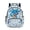 Axolotl Musical Notes Print Blue, variant on SCRAWLGOD Stars Print Pink School Backpack for Boys Girls Backpack for Kids Teens Elementary Middle School 17 inch Large Knapsack with Padded Strap