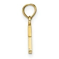 thumbnail image 2 of Diamond2Deal 14K Yellow Gold Letter T Initial Pendant for Women, 2 of 6