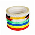 thumbnail image 4 of MERRYHAPY Reflective Hazard Tape 7Pcs White Red Blue Green Yellow Black Orange for Night Riding Bad Light Conditions, 4 of 8