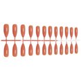 thumbnail image 4 of 1 Set False Nails Wear-resistant Fashionable Classic Trend Different Colors Exquisite Appearance Distinctive Fake Accessories SM17-2246 Caramel, 4 of 4