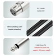 thumbnail image 3 of Cable Micrófono No Balanceado XLR A TS Mono Jack 1/4 (6 35 Mm), 3 of 9