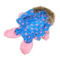thumbnail image 4 of Winter Dog Coat, Protective Function Winter Pet Hoodie Classic  For Indoor XL, 4 of 8