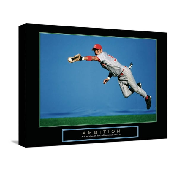 Art.com Ambition Stretched Canvas Print Wall Art, 16" x 12"