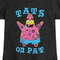thumbnail image 3 of SpongeBob SquarePants - Tats On Pat - Toddler & Youth Girls Short Sleeve Graphic T-Shirt, 3 of 6