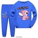 thumbnail image 4 of Disney-Pijama de punto para niños y niñas, ropa de dormir de manga larga, conjuntos de pijamas de algodón para niños de 2 a 15 años, primavera y otoño, 4 of 4