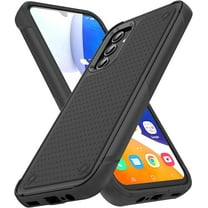 Designed for Samsung Galaxy A14 5G Case 2 in 1 Gift Militay Grade Drop Protective Rugged Heavy Duty Cover Shockproof Case for Galaxy A14 5G Phone Case for Women Men boy Girl (Black Black)