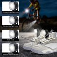 thumbnail image 3 of Manyache 1 Pair LED Shoe Lights Rechargeable Headlights Waterproof High Lumens Ultralight Hands-Free Flashlights Running Shoe Lamps, 3 of 8