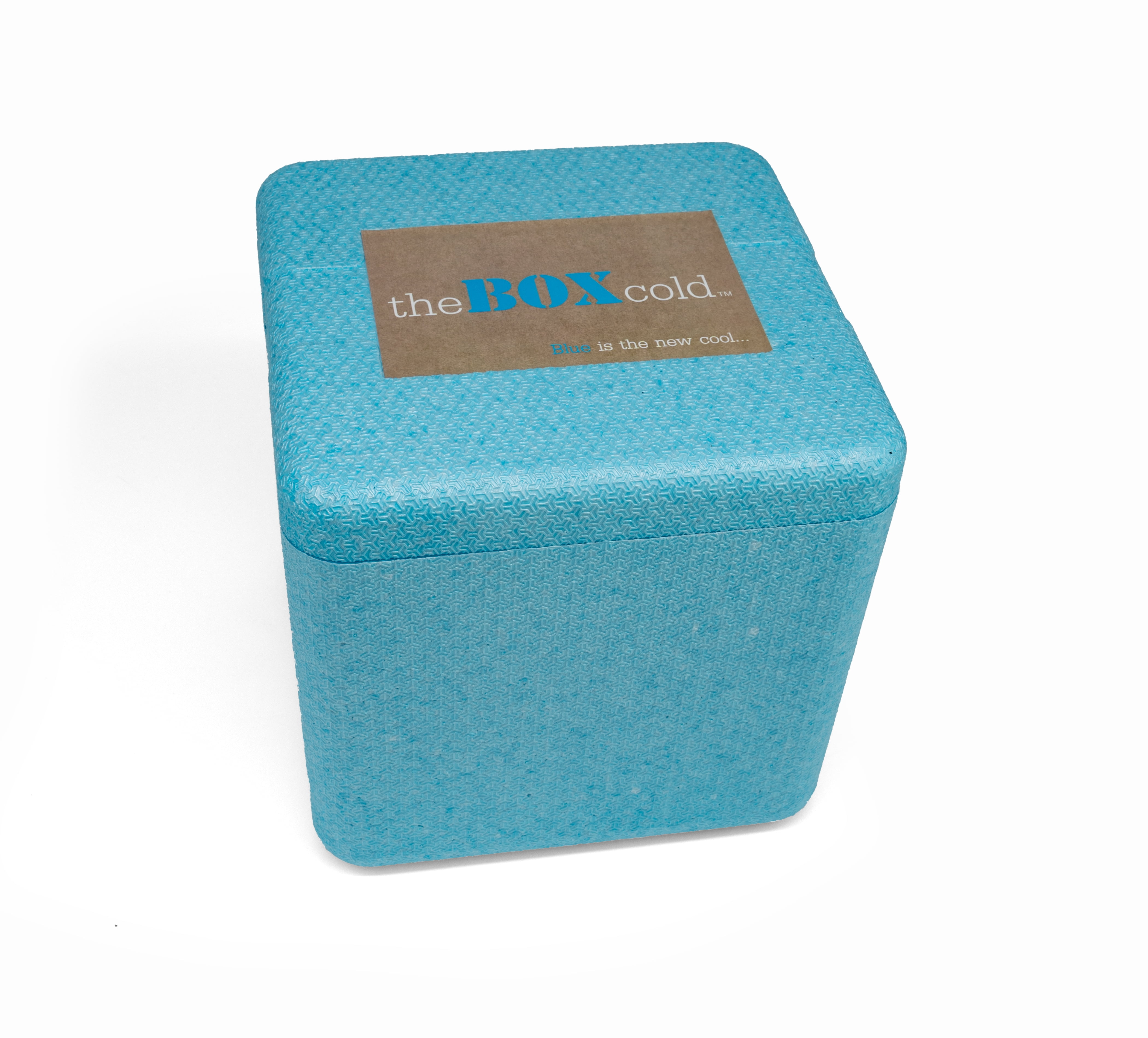 EPE USA Insulated Cold Shipping Box with Foam Cooler (16.375”x 16.375” x 16” Inside Dimensions) Reusable, Recyclable, and Multi-Purpose, theBOXcold
