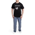 thumbnail image 5 of CafePress - Guess What? Chicken Butt! Pajamas - Men's Dark Loose Fit Cotton Pajama Set, 5 of 7