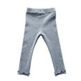 thumbnail image 1 of Yuanyu Toddler Girls Leggings Footless Tights Cotton Baby Solid Leggings Pants 0-5 Years, 1 of 4
