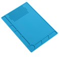 thumbnail image 1 of Insulation Silicone Mat, Soldering Pad Silicone Repair Mat Table Repairing Mat Soldering Heat Insulated Pad Silicone Dab Mat  For Welding For Table Mat ANGGREK S-120B, 1 of 8