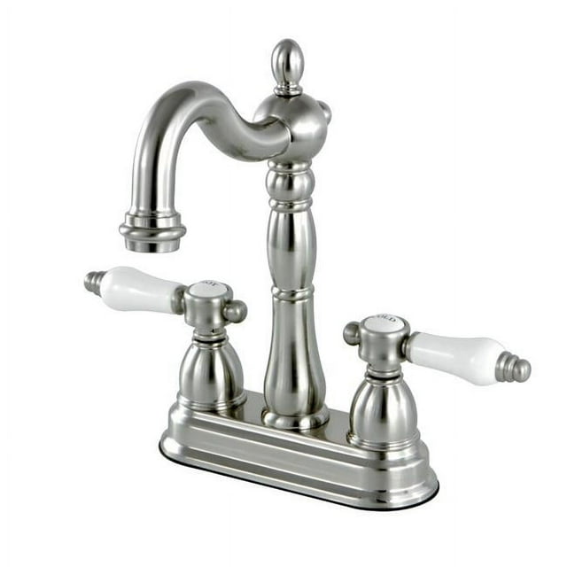 Kingston Brass KB1498BPL Robinet de Bar Centreset 4 Pouces, SN