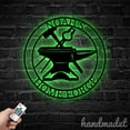 thumbnail image 5 of Handmadetneonsign Home Forge Metal Wall Art Light, Blacksmith Metal Sign Wall Decor, House Metal Decor 56905, 5 of 5
