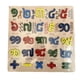 thumbnail image 1 of Tablero de madera Montessori para rompecabezas con letras, resistente y ligero. Números camboyanos, 1 of 9