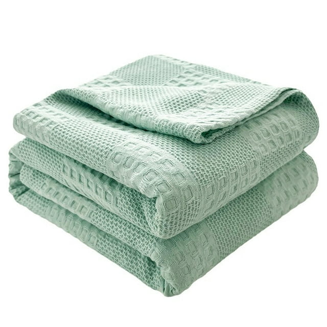 39x59 Inch Cooling Comforter Cold Tech Cooling Blanket Solid Color All Cotton Knitted Blanket Soft Blankets and Throws for Kids Throw Blanket for Couch for All Seasons for Home Chair Sofa Couch