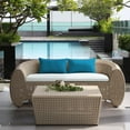 thumbnail image 4 of Covers&All Sunbrella Lumbar Pillows Set of 2, UV Fade resistant & Water Repellent Rectangle Lumbar Throw Pillows (Inserts with Covers) for Indoor Outdoor Use, 4 of 5