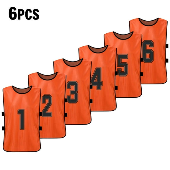 Vest,Team Numbered Bibs 6pcs Kid's Quick Soccer Team Rookin Eryue Numbered Soccer Mewmewcat 6pcs Pinnies Team Numbe Bibs Buzhi Numbe Soccer