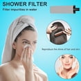 thumbnail image 2 of Replacement water filter for shower head filtration system, compatible with 2.0 carbon filtered shower head system, removes heavy metals and chlorine. (3-pack), 2 of 4