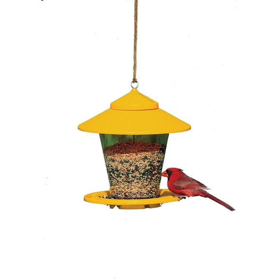 WoodLink Granary Hopper Bird Feeder - 4 Lb Capacity - Assorted Colors