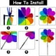 thumbnail image 5 of Colorido Arco Iris de Viento para el Aire Libre y Juguete Interactivo para el Desarrollo de Habilidades y Juego Sensorial para Edades 7 14, 5 of 8