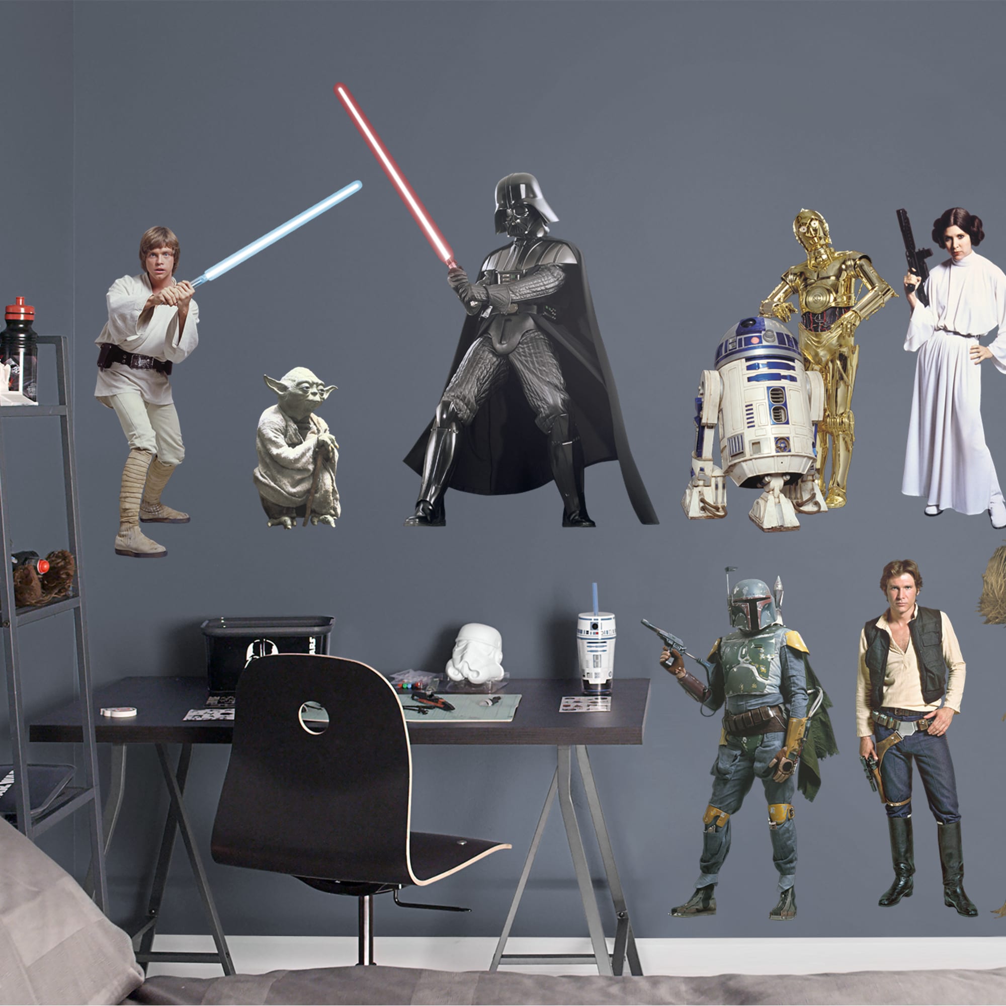 Fathead Star Wars Original Trilogy Characters Collection XLarge Officially Licensed