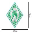 thumbnail image 4 of Llavero Con Diamantes DIY JShteea Insignia Del Werder Bremen Football Club Doble Cara, 4 of 9
