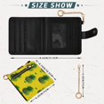 thumbnail image 3 of Small Wallet For Women Bifold Leather Pocket Coin Credit Card Holder With RFID Blocking Pineapple Pattern, 3 of 6