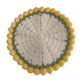 thumbnail image 2 of Ramo de rosas tejido a mano Kit de mantel individual de flores de ganchillo de bricolaje | Paquete de material de bolas de lana | Diseño floral realista | Fácil de limpiar | Regalo decorativo para, 2 of 5