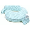 Deluxe Nursing Pillow Slipcover - (Blue Flower)