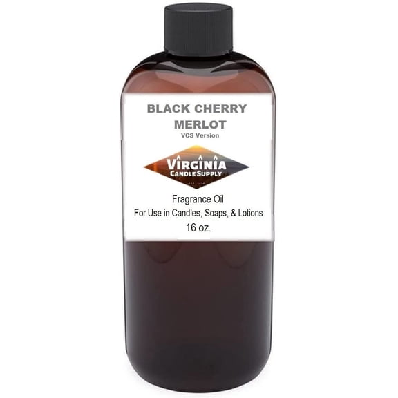 Black Cherry Merlot Fragrance Oil Our Version of The Brand Name 16 oz Bottle for Candle Making, Soap Making, Tart Making, Room Sprays, Lotions, Car Fresheners, Slime, Bath Bombs, Warmers