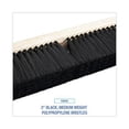 thumbnail image 3 of Boardwalk BWK 20618 18 in. Medium Polypropylene Floor Brushes - Black, 3 of 5