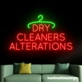 thumbnail image 3 of Handmadetneonsign Dry Cleaners Alterations Neon Sign, Clothes Wall Art Decor, Laundry Store Wall Decor 53612, 3 of 5