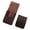 Brown, variant on Executive 6 Pen Holders Organizers Case Top Leather Construction Professional Offices Accessory In 6 Classical Color