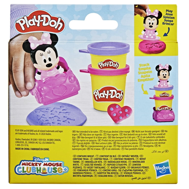 Play-Doh Disney Junior Stamp and Go Minnie Mouse, Kids Arts