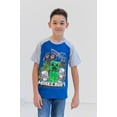 thumbnail image 3 of Minecraft Creeper Zombie Enderman Little Boys 2 Pack T-Shirts Little Kid to Big Kid, 3 of 5
